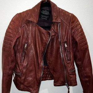 All Saints Leather Jacket